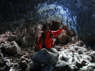 CAVES OF VOLCANO TOLBACHIK